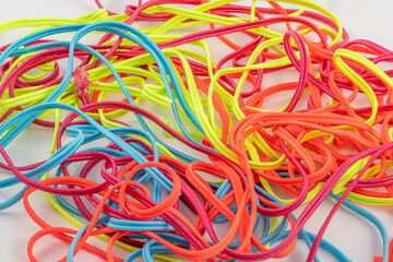 Different colors of elastic band for sewing clothes  and auxiliary material for textile