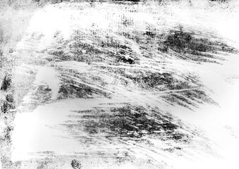 Texture of old black paper with scratches and scuffs. Parchment. retro paper