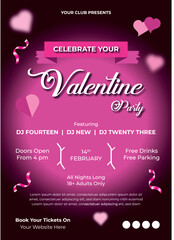 Valentine's Day Special Flyer Design