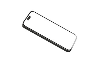 Smartphone. Mobile phone Template. Telephone 3d