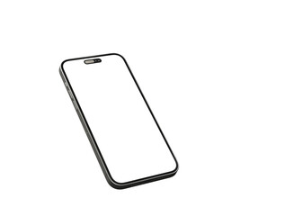 Smartphone. Mobile phone Template. Telephone 3d