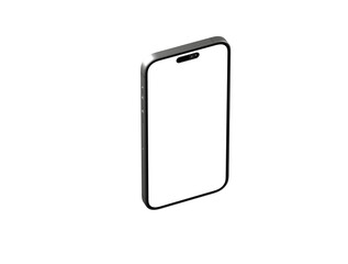 Modern frameless smartphone Mock up