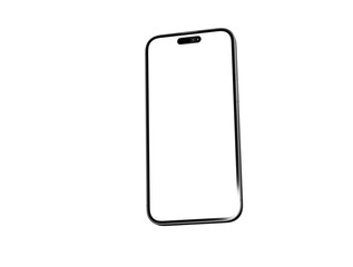 Smartphone. Mobile phone Template. Telephone 3d