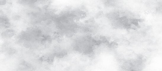 White clouds in the sky, Old and grainy white or grey grunge texture, Abstract silver ink effect white paper texture, black and whiter background with puffy smoke.