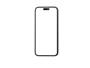 smartphone  With Blank Screen in 3d