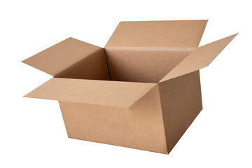Cardboard box ready for shipping