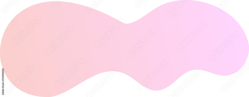 Poster abstract fluid shape. gradient liquid element. amoeba splash design.