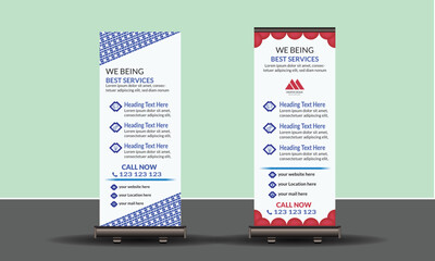 Rollup banner design