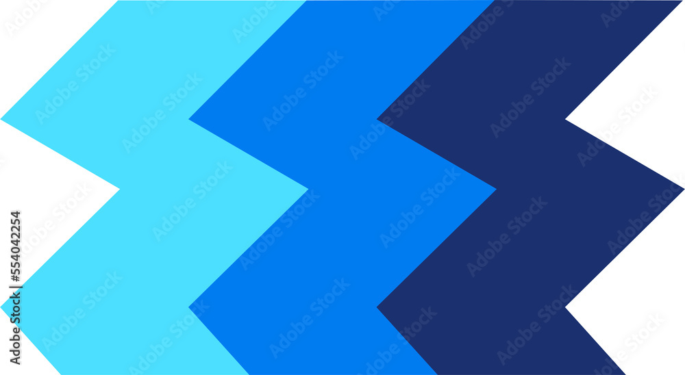 Poster abstract zig zag geometric design element
