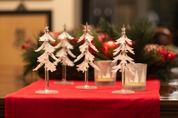 Decorated Christmas Tree Photo, Nisantasi Sisli, Istanbul Turkey 