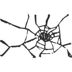 Coarse Terrain Vintage Illustration Vector