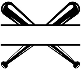 baseball bats Team Split Monogram