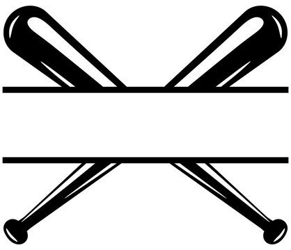 baseball bats Team Split Monogram