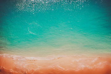 Fototapeta na wymiar summer beach background created using Generative AI