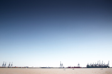 Seascape image of Felixstowe Port Container Services