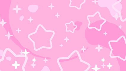 魔法少女の変身シーンをイメージした背景素材_16:9