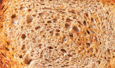  Single delicious toast bread texture