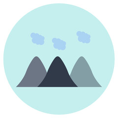 mountain illustration