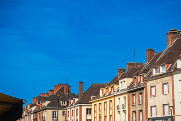 Fototapeta na wymiar Antique building view in Evreux, France