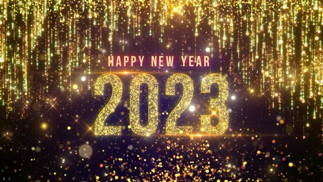 wishing happy new year 2023 greeting card