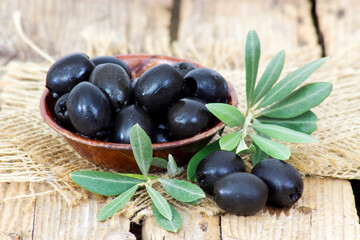 black olives in a bowl