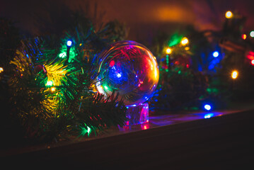 christmas lights, colourful and sparkle