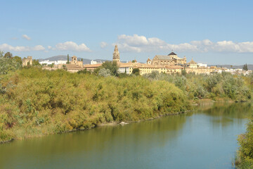 Obraz premium Panorama of the old town of Cordoba in Spain.