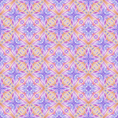 beautiful yellow floral and orang leaf illustration art pattern background, asian graphic style fashion fabric ethnic backdrop wallpaper