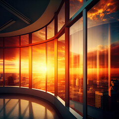 View from skyscraper