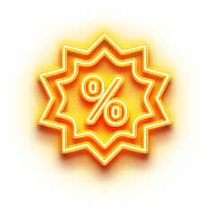 Neon sale icon
