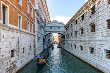 Fototapeta na wymiar Venezia, Ponte dei Sospiri