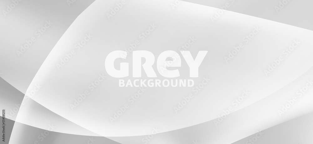 Poster Minimal gray background. Simple vector graphic pattern