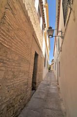 Fototapeta na wymiar Streets of the old town of Kordoba, Spain