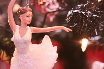 christmas tree decoration ballerina