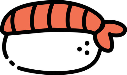 sushi icon vector © cyberkettle
