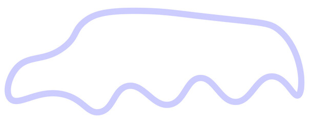 Abstract pastel shape line. Vector illustration.