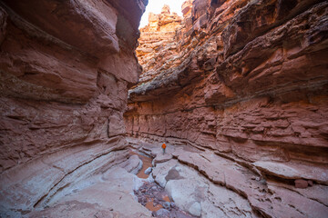 Slot canyon