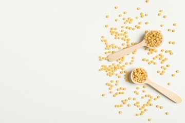 Concept of cooking, uncooked ptitim, space for text