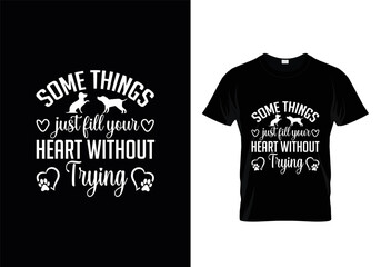 The best therapist has fur and four legs t shirt design. Dog retro t-shirt design for dog lovers. Animal lover t-shirt design