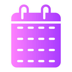 calendar gradient icon