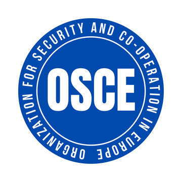 OSCE organization for security and co-operation in Europe symbol icon