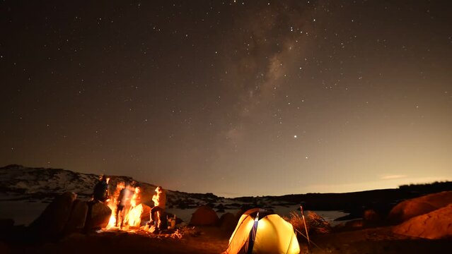 noche con amigos invernal 