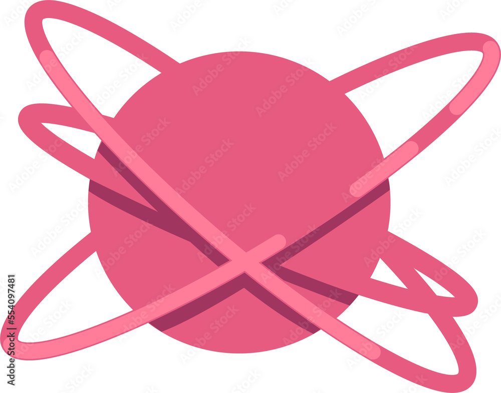 Poster studying chemistry and physics semi flat color raster object. molecules and atoms. physical science.