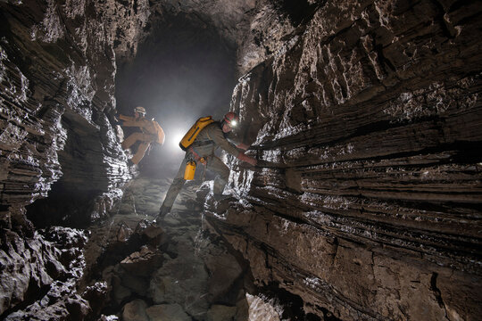 Adventure exploration expedition of Veryovkina, the deepest-known cave on earth, Abkhazia