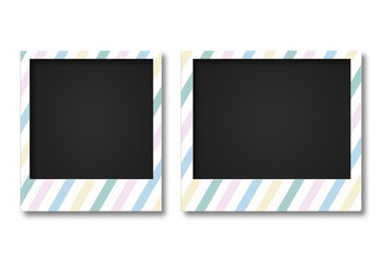 photo frames, blank photo frames, blank photo frame, polaroid set