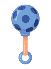 blue jingle bell toy