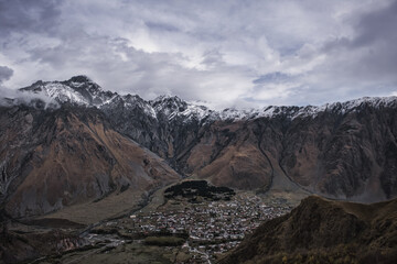 High Mountain View at Kazbegi Georgia 