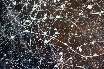 paint texture, paint strokes. Artistic messy banner background. Grunge design element.