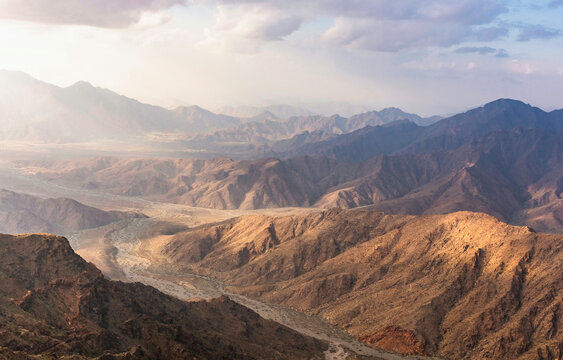 The beautiful landscape of Taif city of Saudi Arabia