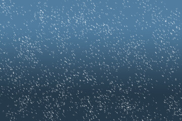 Naklejka na ściany i meble motif neige et blizzard sur fond bleu foncé thème hiver